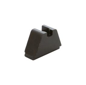 Blacked out rear sight for Glock handguns.